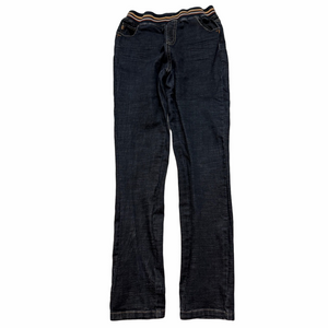 Stylish Dark Blue Slip On Casual Denim Jeans Youth Boy Large 28x27”
